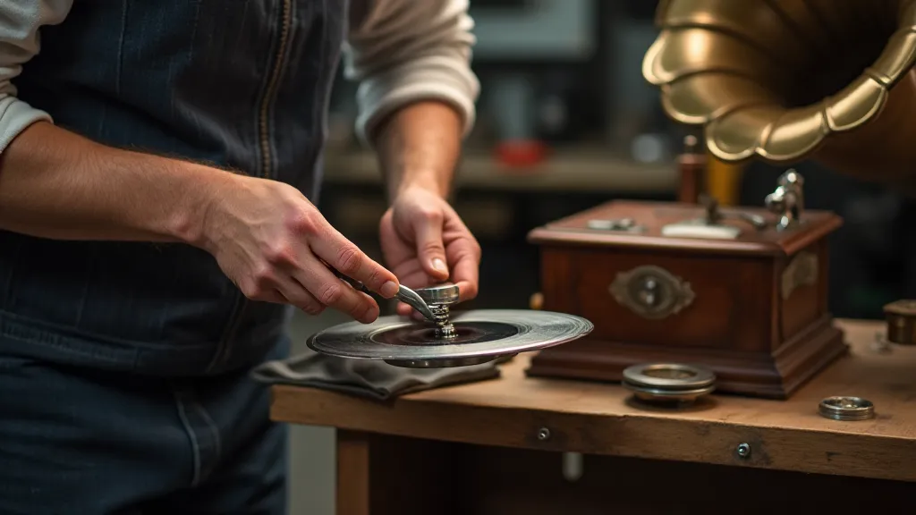 Restoring an antique phonograph cylinder