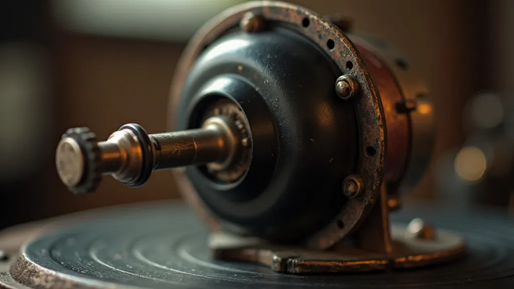 Phonograph motor and governor connection