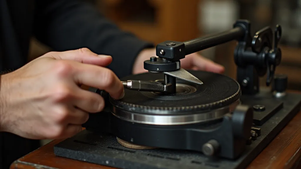 Lubricating a tone arm bearing